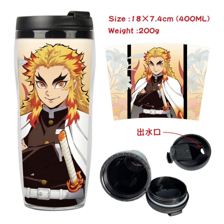 Demon Slayer Kimets Anime Starbucks leak proof and insulated cup 18X7.4CM 400ML