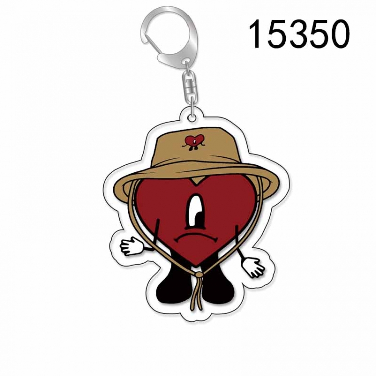 Bad Bunny Anime Acrylic Keychain Charm price for 5 pcs