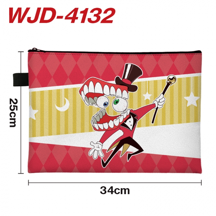 The Amazing Digital Circus Anime Full Color A4 Document Bag 34x25cm 