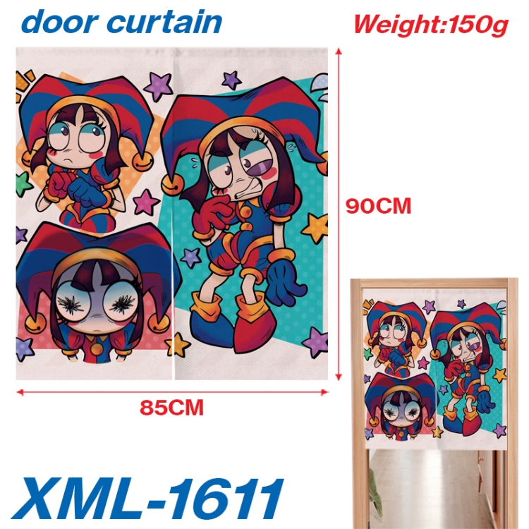 The Amazing Digital Circus Animation full-color curtain 85x90cm XML-1611