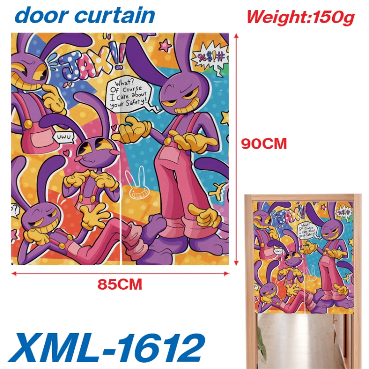 The Amazing Digital Circus Animation full-color curtain 85x90cm  XML-1612