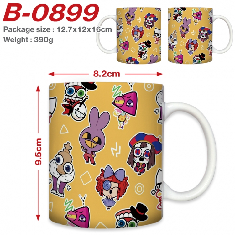 The Amazing Digital Circus Anime printed ceramic mug 400ml (single carton foam packaging) 