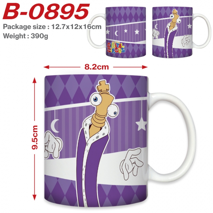 The Amazing Digital Circus Anime printed ceramic mug 400ml (single carton foam packaging) 