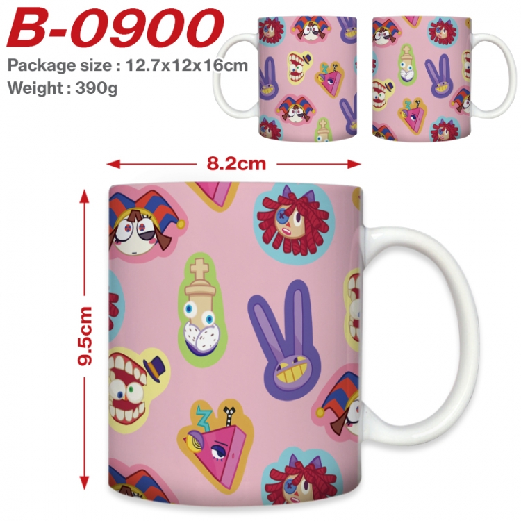 The Amazing Digital Circus Anime printed ceramic mug 400ml (single carton foam packaging) 