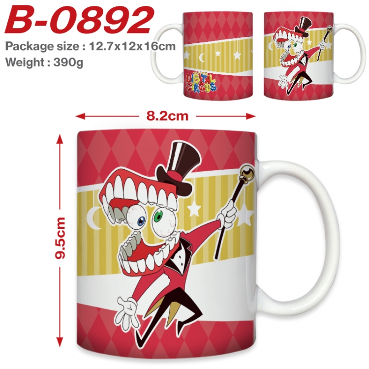 The Amazing Digital Circus Anime printed ceramic mug 400ml (single carton foam packaging) 