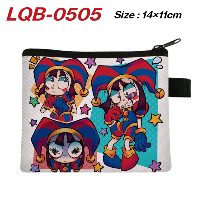 The Amazing Digital Circus Anime Full Color Coin Purse 14X11CM price for 5 pcs