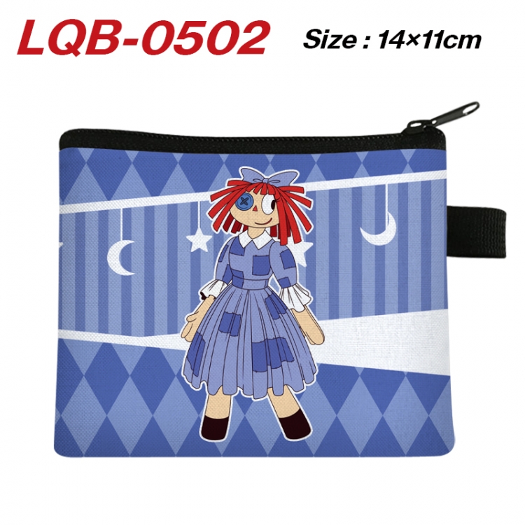 The Amazing Digital Circus Anime Full Color Coin Purse 14X11CM price for 5 pcs