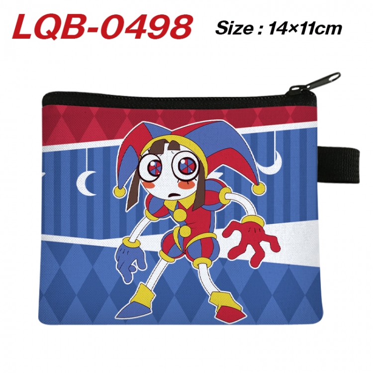 The Amazing Digital Circus Anime Full Color Coin Purse 14X11CM price for 5 pcs