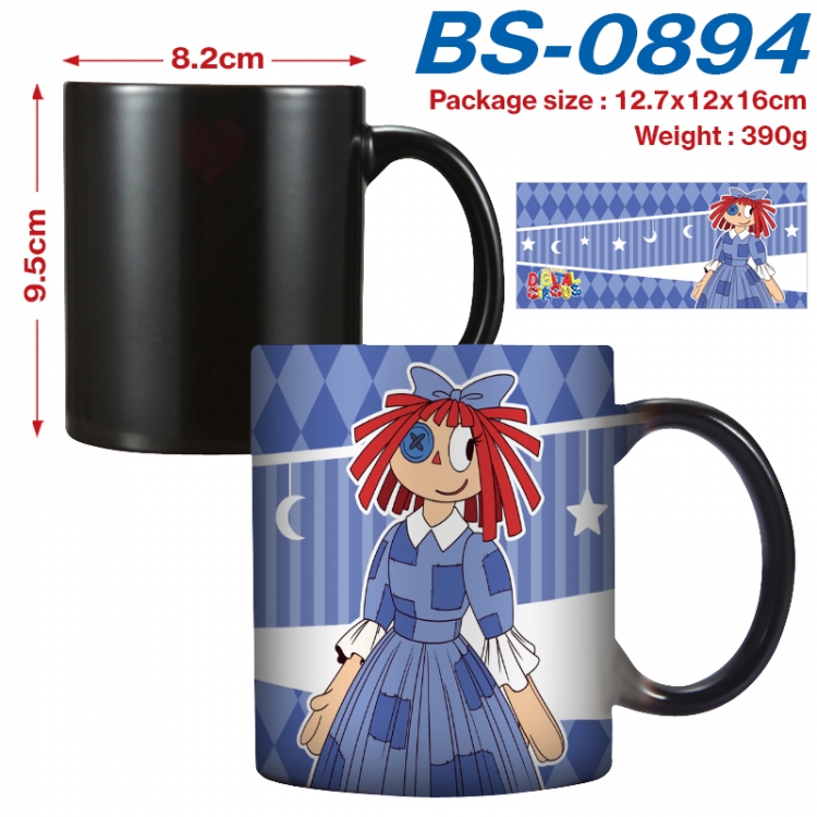 The Amazing Digital Circus Anime high-temperature color-changing printing ceramic mug 400ml