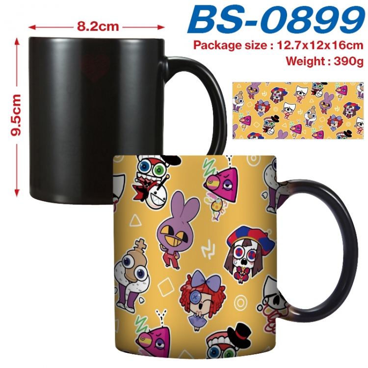 The Amazing Digital Circus Anime high-temperature color-changing printing ceramic mug 400ml