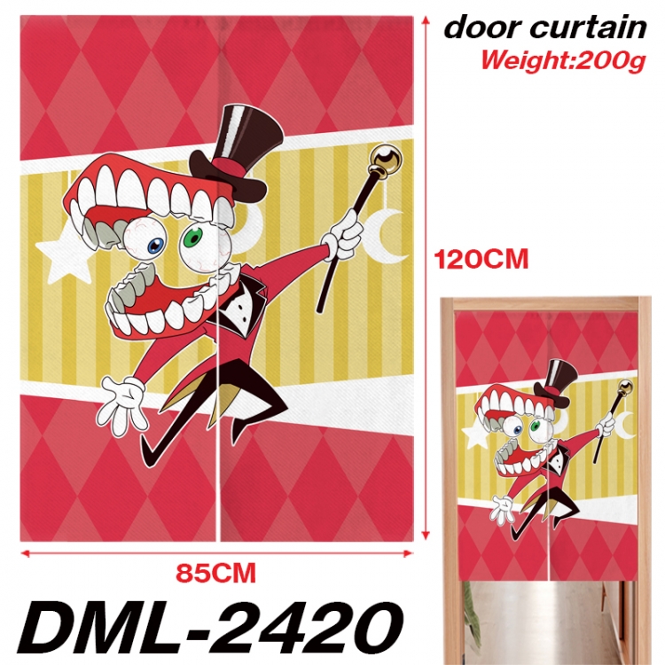 The Amazing Digital Circus Animation full-color curtain 85x120CM