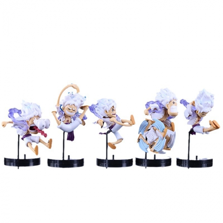 One Piece Bagged Figure Decoration Model a set of 5
