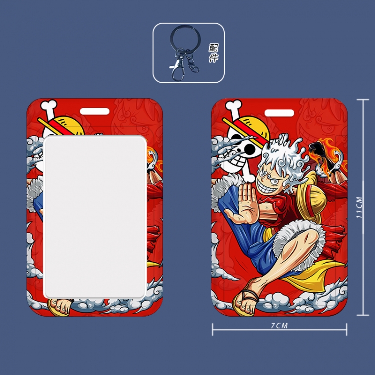 One Piece Cartoon peripheral ID card sleeve Ferrule 11cm long 7cm wide price for 5 pcs