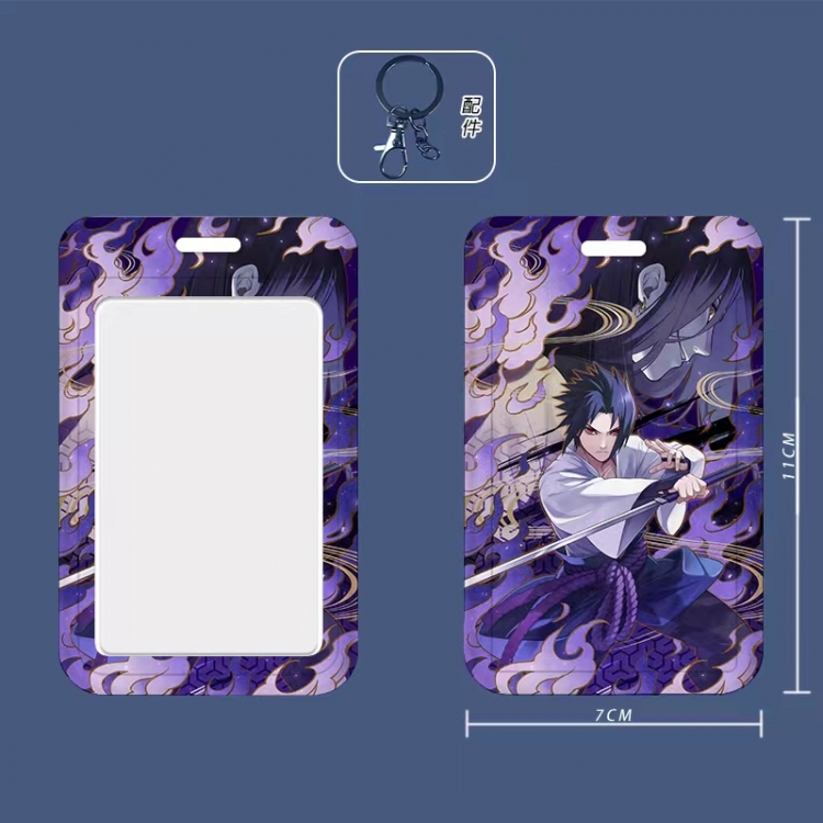 Naruto Cartoon peripheral ID card sleeve Ferrule 11cm long 7cm wide price for 5 pcs