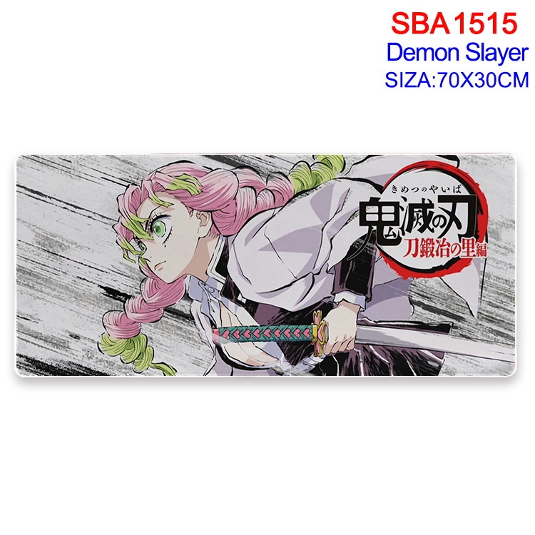 Demon Slayer Kimets Animation peripheral locking mouse pad 70X30cm  SBA-1515