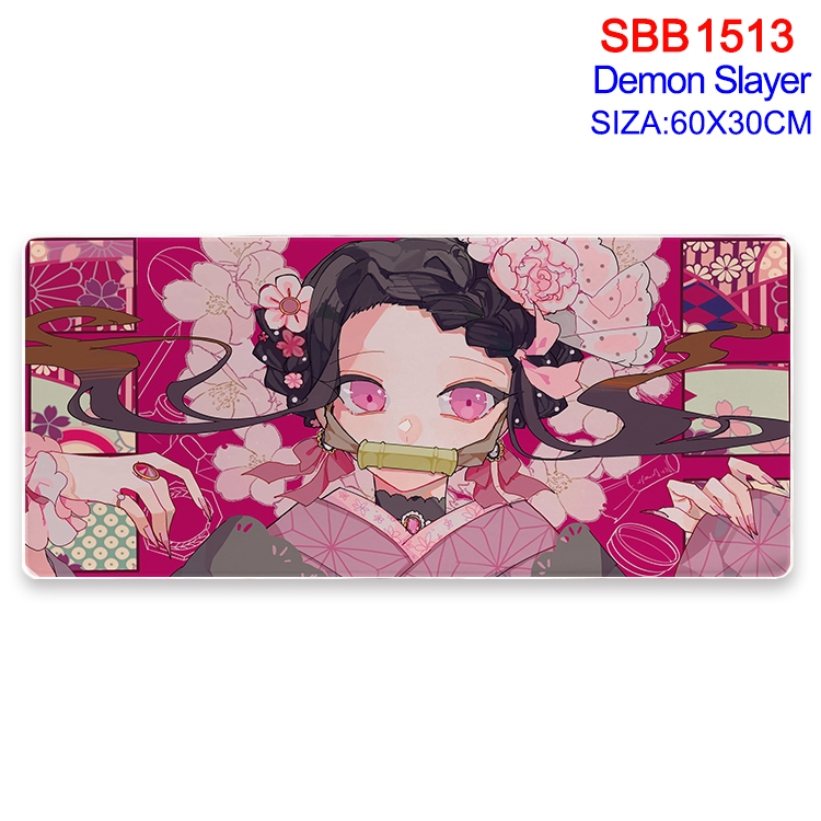 Demon Slayer Kimets Animation peripheral locking mouse pad 60X30cm