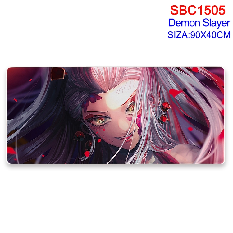 Demon Slayer Kimets Anime peripheral edge lock mouse pad 90X40CM