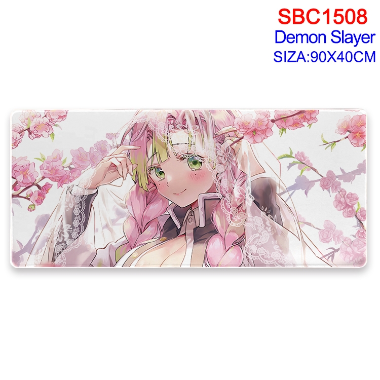 Demon Slayer Kimets Anime peripheral edge lock mouse pad 90X40CM