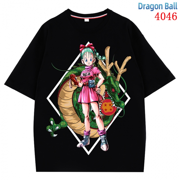 DRAGON BALL Anime Pure Cotton Short Sleeve T-shirt Direct Spray Technology from S to 4XL CMY-4046-2