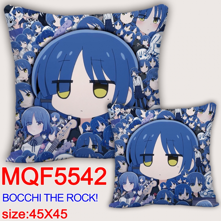 BOCCHI THE ROCK! Anime square full-color pillow cushion 45X45CM NO FILLING MQF-5542