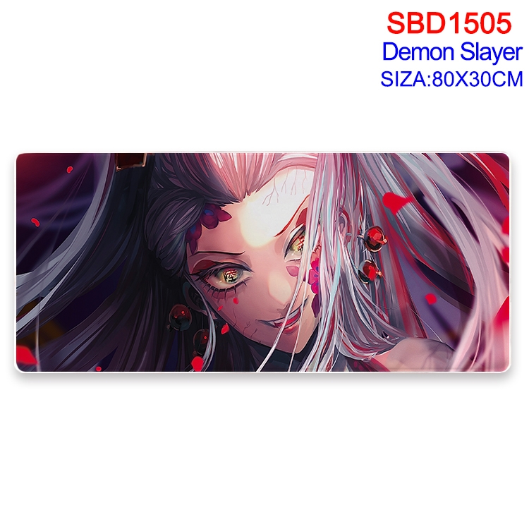 Demon Slayer Kimets Animation peripheral locking mouse pad 80X30cm