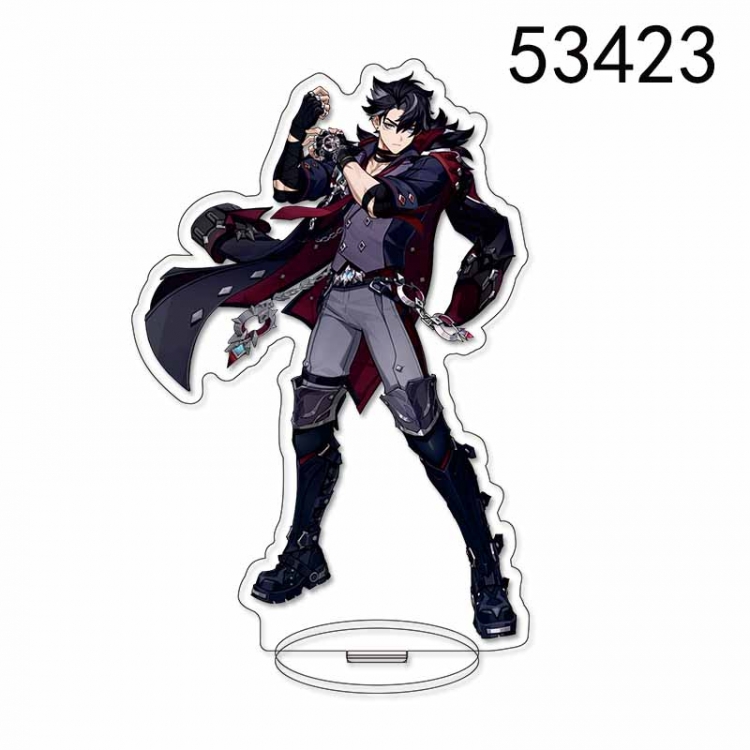 Genshin Impact Anime characters acrylic Standing Plates Keychain 15CM