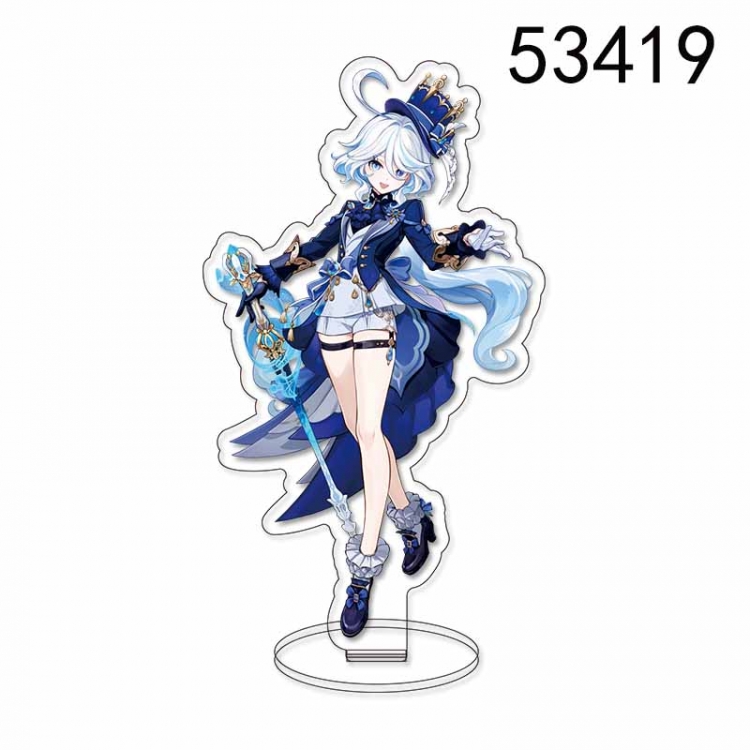 Genshin Impact Anime characters acrylic Standing Plates Keychain 15CM