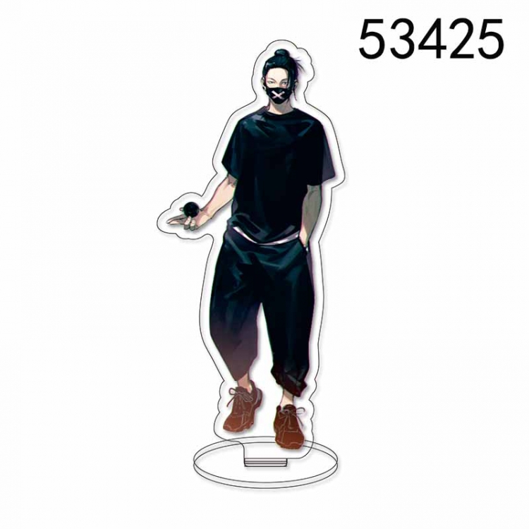 Jujutsu Kaisen Anime characters acrylic Standing Plates Keychain 15CM