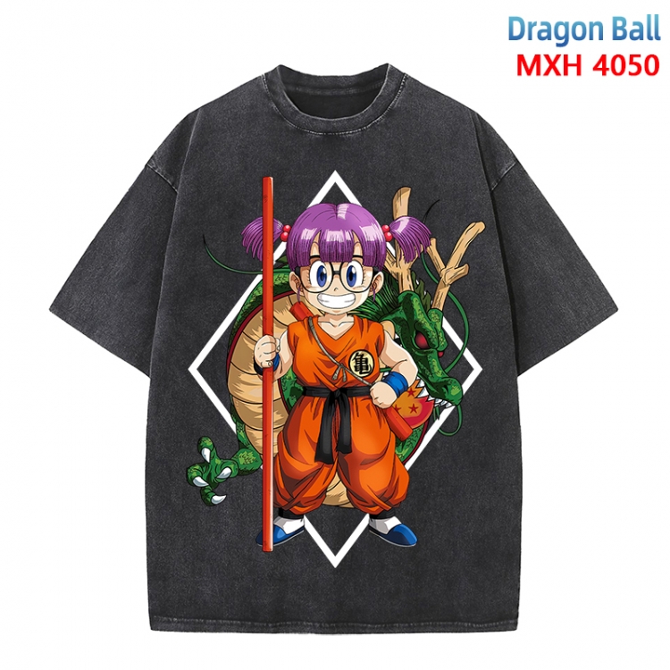 DRAGON BALL Anime peripheral pure cotton washed and worn T-shirt from S to 4XL