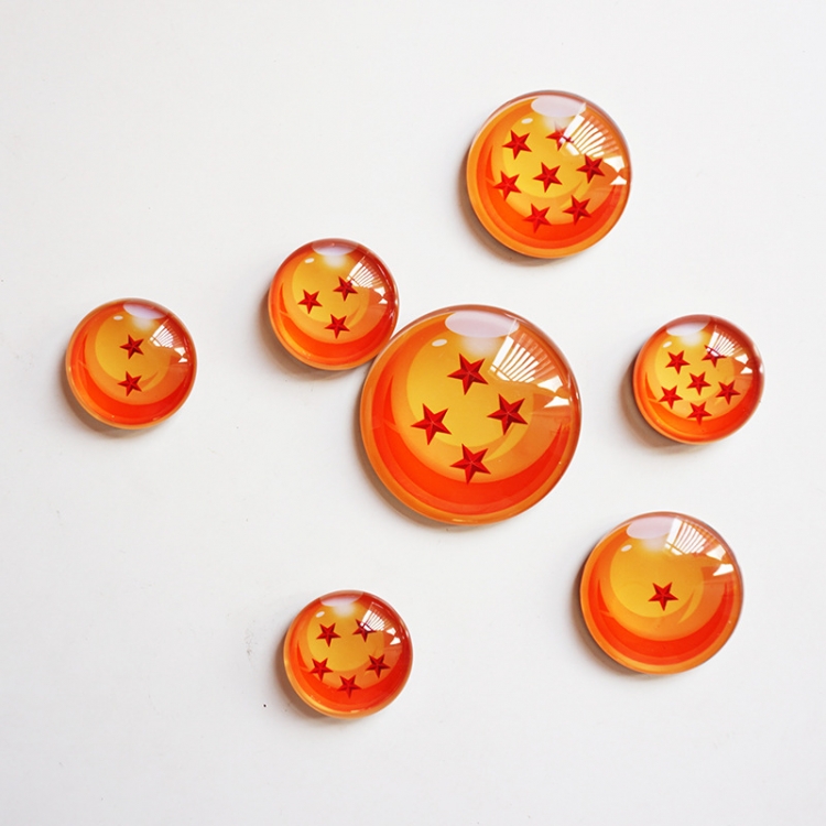 DRAGON BALL Refrigerator magnetic sticker decoration magnet sticker a set of 7 price for 2 set