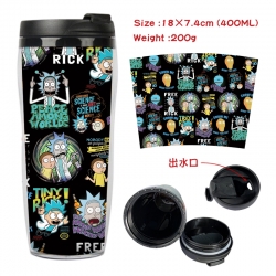 Rick and Morty Anime Starbucks...