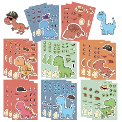 dinosaur Doodle stickers Water...