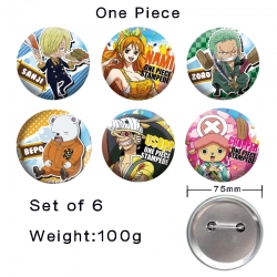 One Piece Anime Tinplate Brigh...