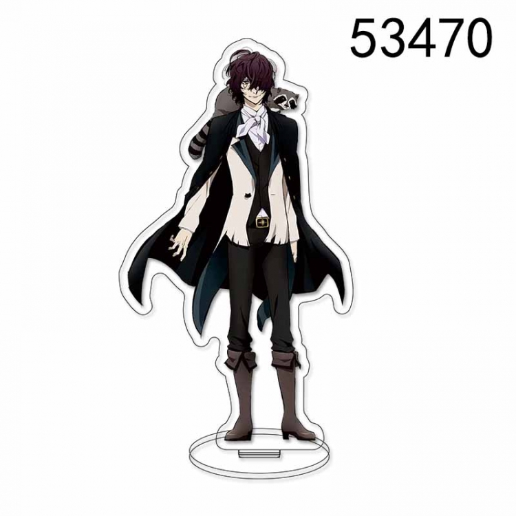 Bungo Stray Dogs Anime characters acrylic Standing Plates Keychain 15CM