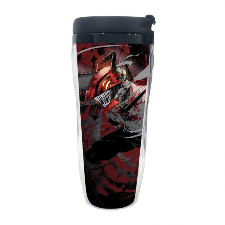 Chainsawman Anime double-layer insulated water bottle and cup 350ML