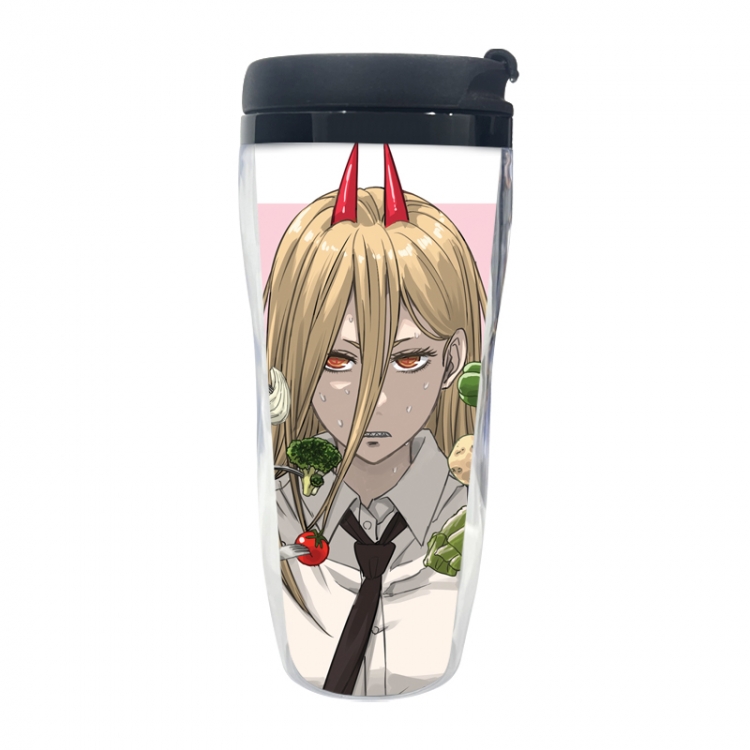 Chainsawman Anime double-layer insulated water bottle and cup 350ML