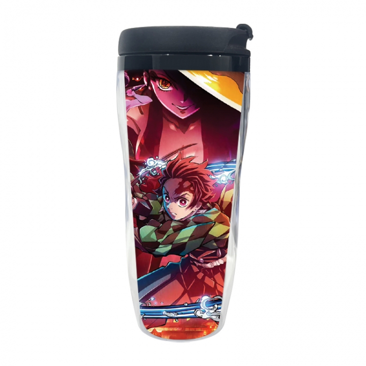Demon Slayer Kimets Anime double-layer insulated water bottle and cup 350ML