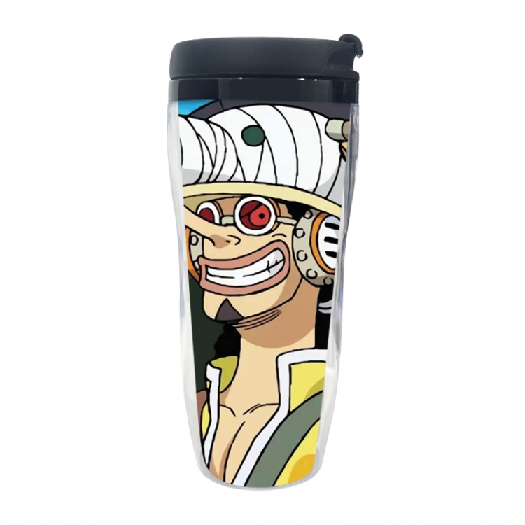 One Piece Anime double-layer insulated water bottle and cup 350ML