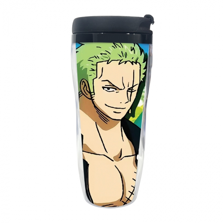 One Piece Anime double-layer insulated water bottle and cup 350ML