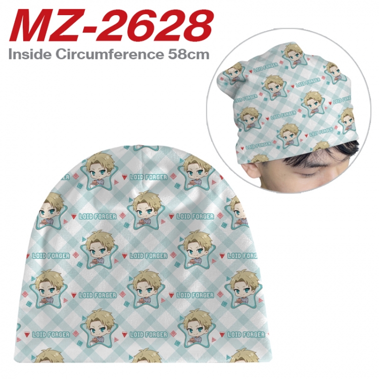 SPY x FAMILY Anime flannel full color hat cosplay men's and women's knitted hats 58cm