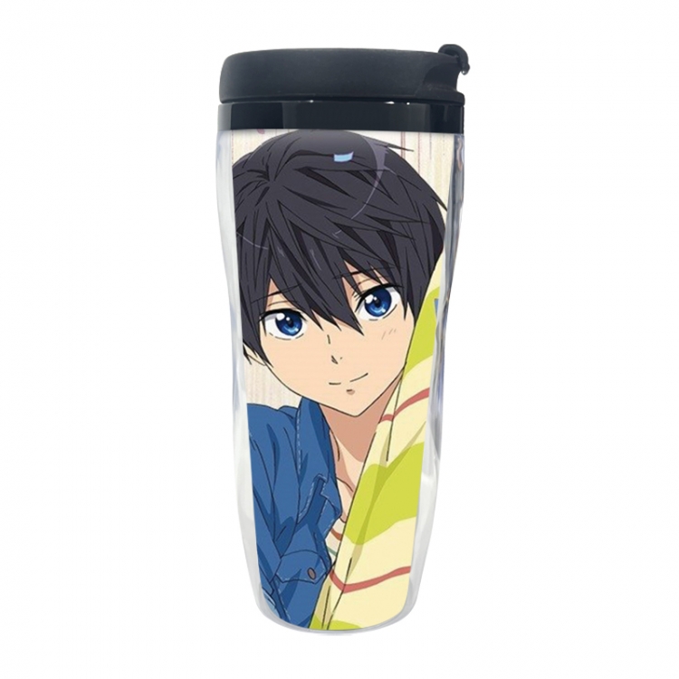 Swimming Department Anime double-layer insulated water bottle and cup 350ML