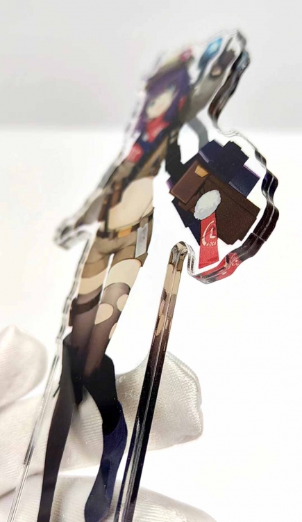 Girls Frontline Anime characters acrylic sandwiching Standing Plates Keychain 15cm