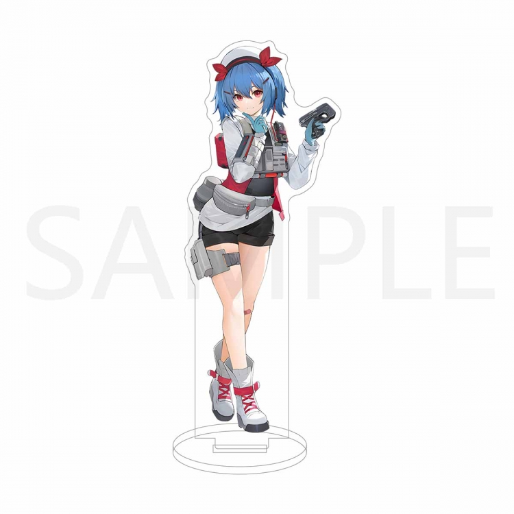Girls Frontline Anime characters acrylic sandwiching Standing Plates Keychain 15cm