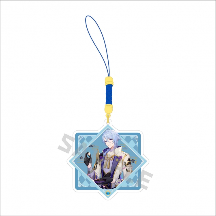 Genshin Impact Anime peripheral acrylic keychain pendant price for 5 pcs 