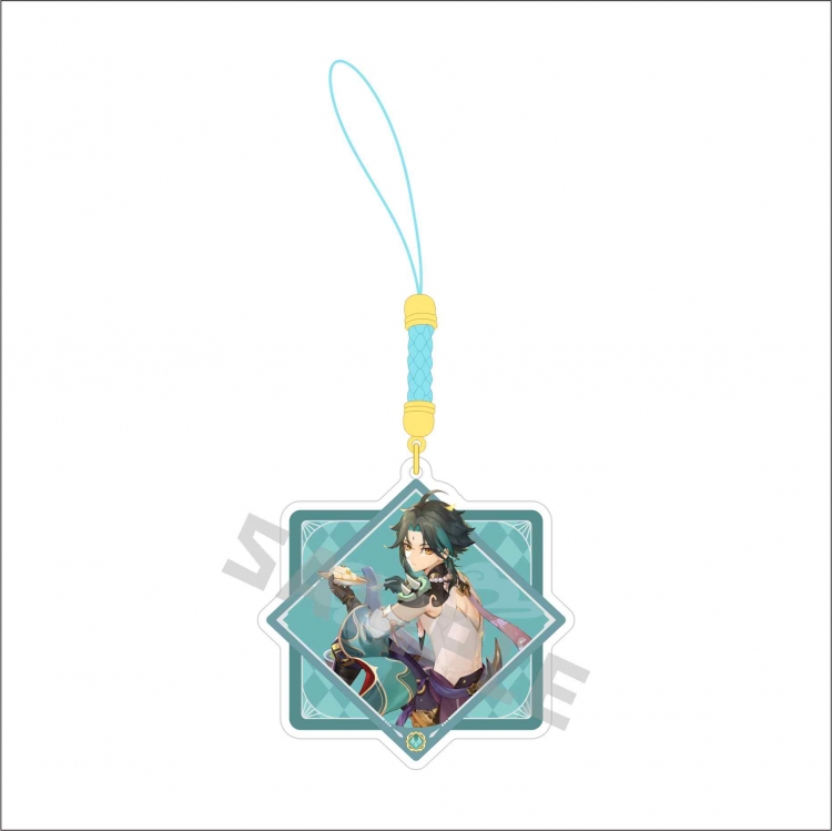 Genshin Impact Anime peripheral acrylic keychain pendant price for 5 pcs 