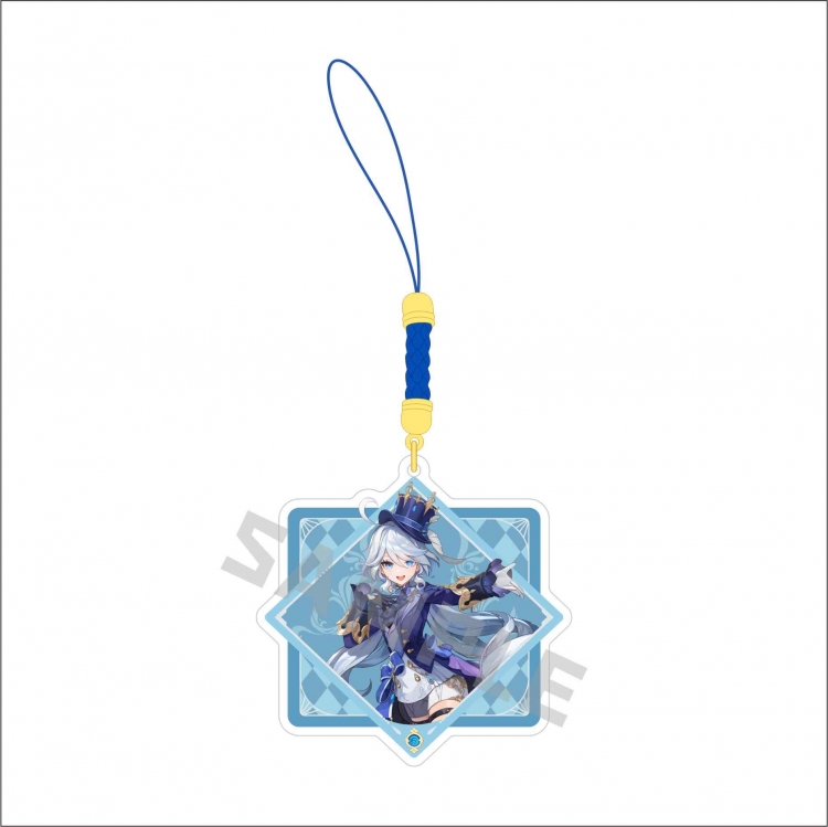 Genshin Impact Anime peripheral acrylic keychain pendant price for 5 pcs 