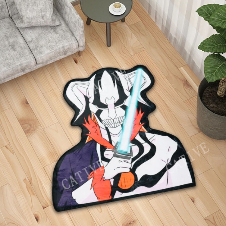 Chainsawman Anime Surrounding Belgian Velvet Vacuum Irregular Mat Carpet Floor Mat 90x100CM