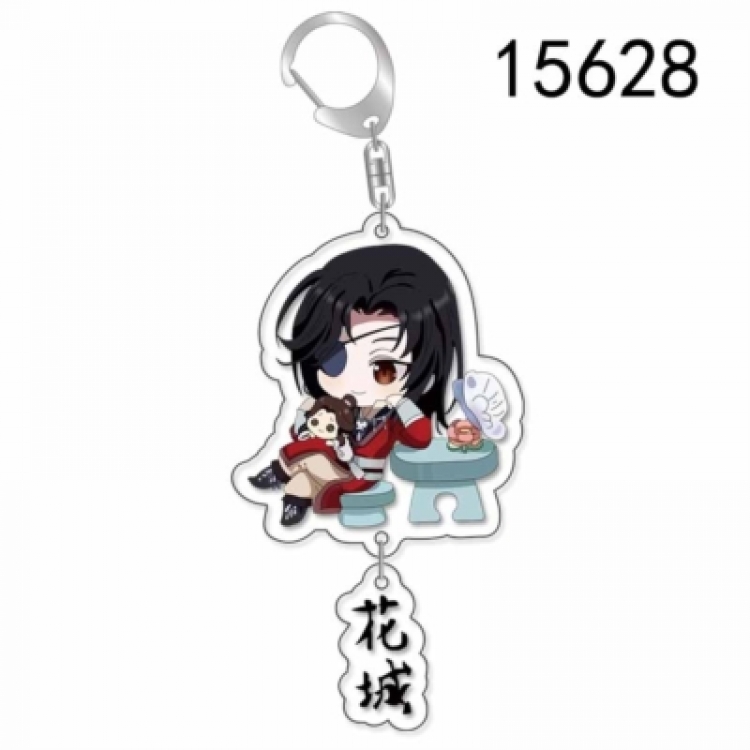 Heavenly Official Blessing Anime acrylic Pendant Key Chain  price for 5 pcs