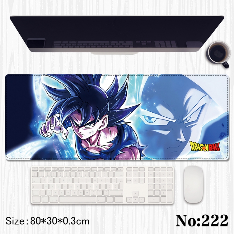 DRAGON BALL Anime peripheral computer mouse pad office desk pad multifunctional pad 80X30X0.3cm