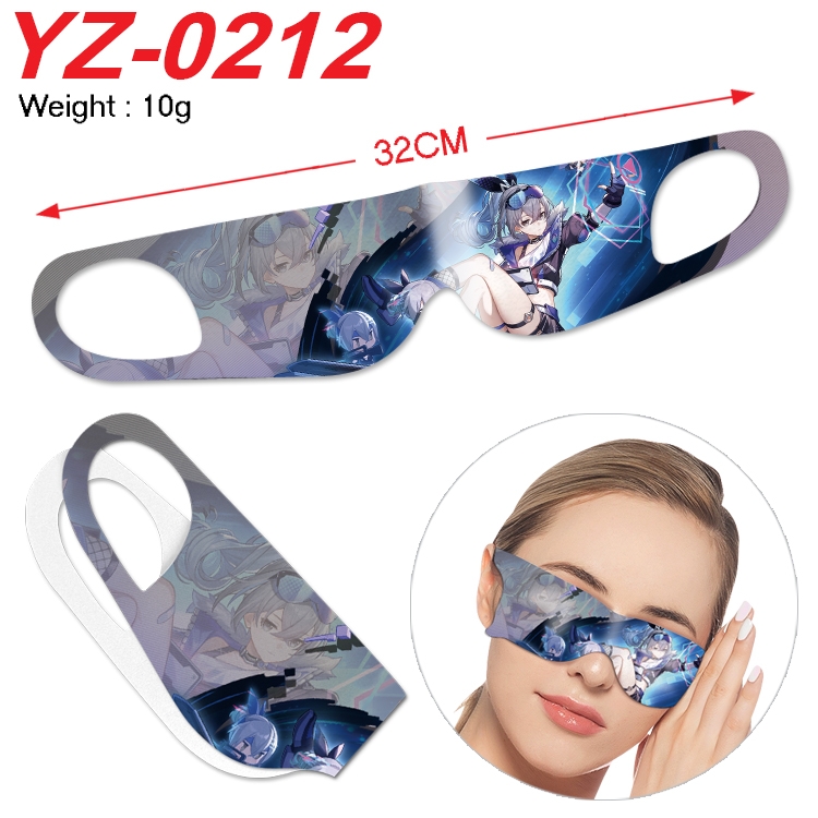 Honkai: Star Rail  Anime digital printed eye mask 32cm price for 5 pcs